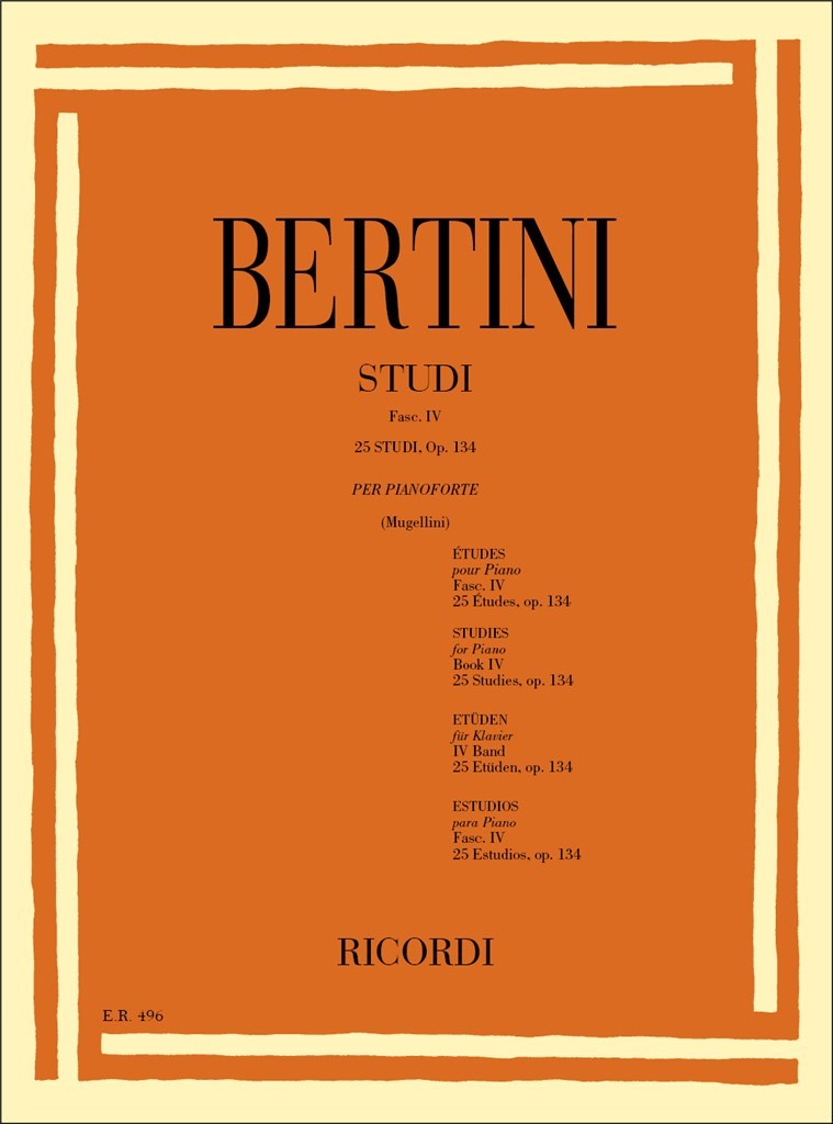 25 Studi Per Il 4Ç Grado, Op. 134